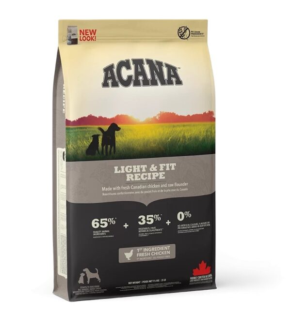 Acana Light Fit kutyatáp