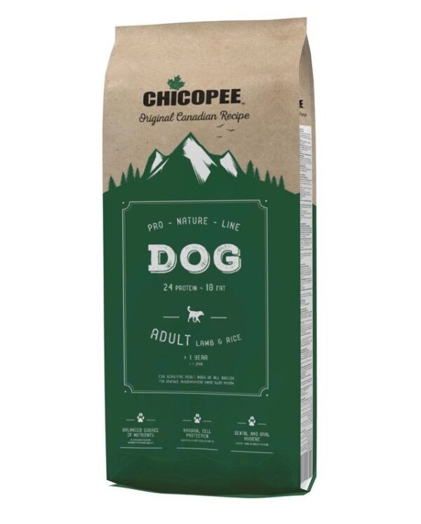 Chicopee Pro-Nature Line Adult Lamb & Rice 20kg