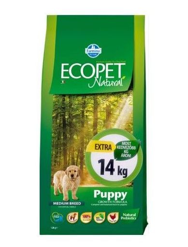 Ecopet Natural Puppy Medium 14kg