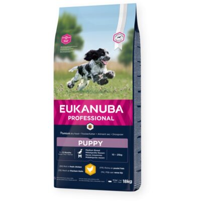 Eukanuba Puppy Medium 18kg