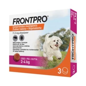 Frontpro XS 11 mg rágótabletta 2-4 kg 3db