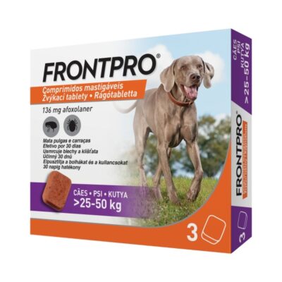 Frontpro L 136 mg rágótabletta 25-50 kg 3db