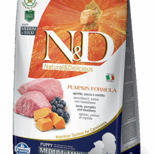 N&D Dog Pumpkin Bárány Puppy Medium / Maxi 12kg