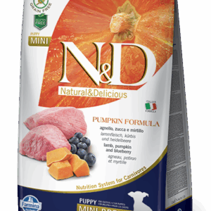 N&D Dog Pumpkin Bárány & Áfonya Puppy Mini 2,5kg