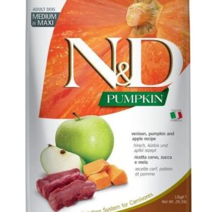 N&D Dog Pumpkin Szarvas Adult Medium & Maxi 12kg