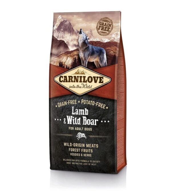 Carnilove Adult Lamb & Wild Boar 12kg