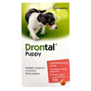 drontal puppy fereghajto kolyokkutyaknak szuszpenzio oldat