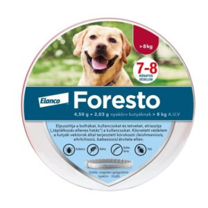 Foresto nyakörv bolha és kullancs ellen, 8kg-tól (70cm)