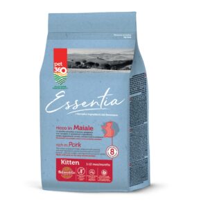 Essentia Kitten Pork sertés burgonya HIPOALLERGÉN macskatáp