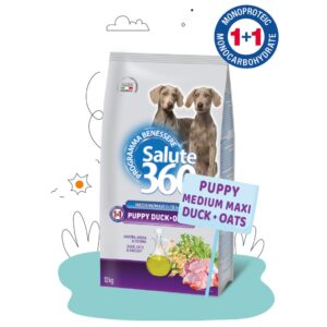 Salute Puppy Duck & Oat (Kacsa & Zab) hipoallergén kölyöktáp