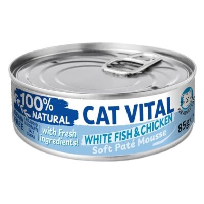 cat vital konzerv pastetom mousse feher hal csirke