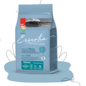 Essentia Kitten Fish hal lazac tonhal kismacska eledel macskatap gabonamentes hipoallergen
