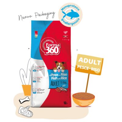 FORMA hal rizs fish rice kutya tap szaraz eledel pet 360