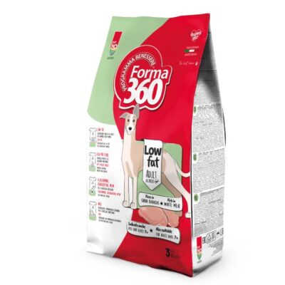 forma 360 white meat kutyatap low fat low calorie senior 7