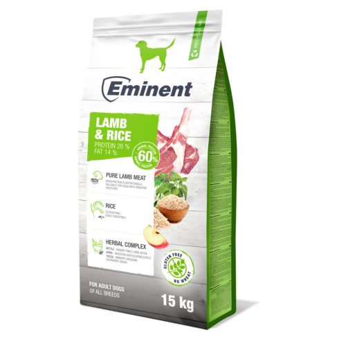 Eminent Lamb Rice Bárány Rizs kutyatáp EMI186