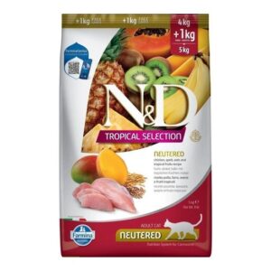 N&D Cat Tropical Selection Chicken Neutered Adult 1,5kg