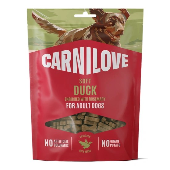 Carnilove Soft jutalomfalat kacsa rozmaring 200 g