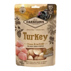 Carnilove Freeze Dried Raw Snack Turkey (Pulyka) 60g